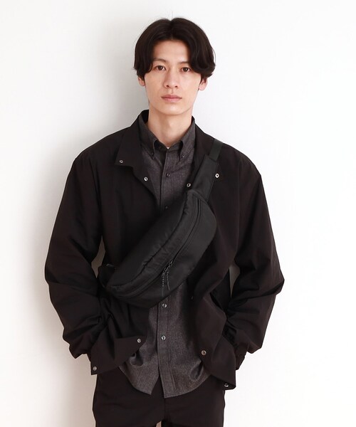 THE SHOP TK （ザ ショップ ティーケー ）の「◆メタルバックルウエストバッグ（ボディバッグ/ウエストポーチ・メンズ・ブラック/ダークグレー・00）」の5枚目の写真