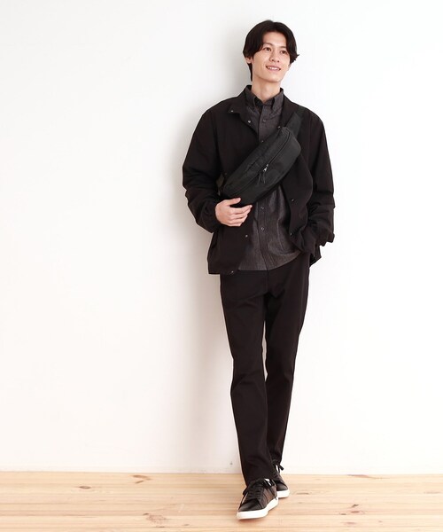 THE SHOP TK （ザ ショップ ティーケー ）の「◆メタルバックルウエストバッグ（ボディバッグ/ウエストポーチ・メンズ・ブラック/ダークグレー・00）」の6枚目の写真