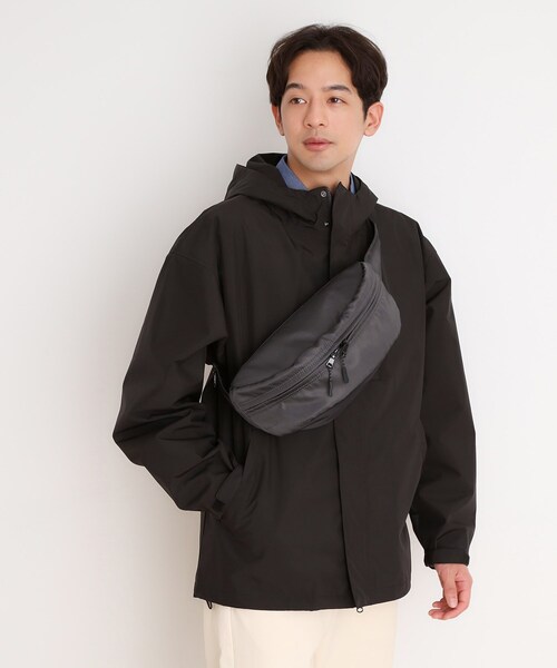 THE SHOP TK （ザ ショップ ティーケー ）の「◆メタルバックルウエストバッグ（ボディバッグ/ウエストポーチ・メンズ・ブラック/ダークグレー・00）」の7枚目の写真