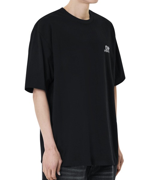 OY Tシャツ　ブラック OY/オーワイ』BLACK CAT CROP/ブラックキャット クロップ 半袖