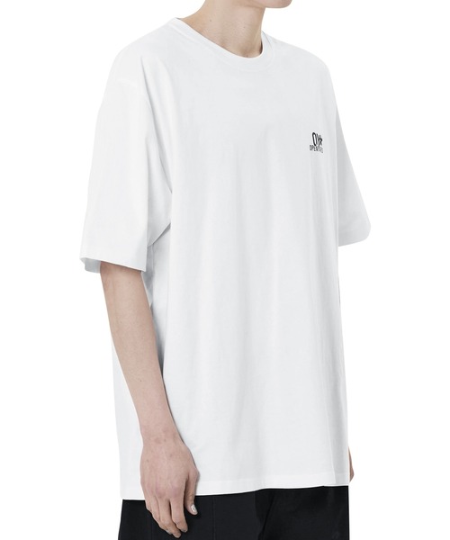 OY(オーワイ)の「『OY/オーワイ』 TRIPLE FLOWER LOGO TEE/トリプルフラワーロゴ半袖Tシャツ(Tシャツ/カットソー・レディース・ホワイト/ブラック・XL/M)」の5枚目の写真