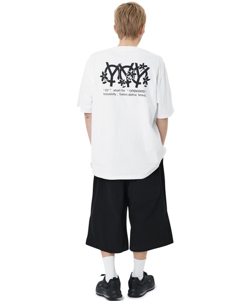 tシャツ 「OY/オーワイ」 TRIPLE FLOWER LOGO  TEE/トリプルフラワーロゴ半袖Tシャツ レディース メンズ OY/オーワイ』 TRIPLE FLOWER LOGO TEE/トリプルフラワーロゴ