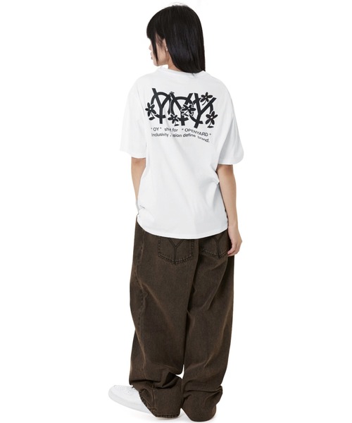 OY/オーワイ』 TRIPLE FLOWER LOGO TEE/トリプルフラワーロゴ