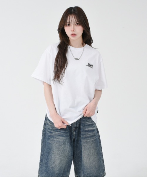 tシャツ 「OY/オーワイ」 TRIPLE FLOWER LOGO  TEE/トリプルフラワーロゴ半袖Tシャツ レディース メンズ OY/オーワイ』 TRIPLE FLOWER LOGO TEE/トリプルフラワーロゴ