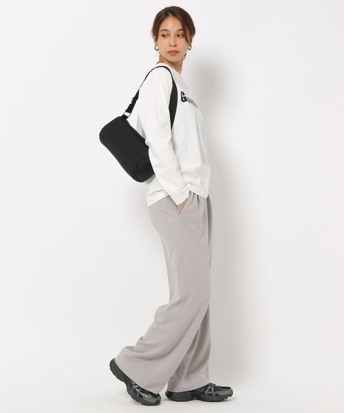 HEREIAM(ヘレイアム)の「【HEREIAM】OVERBOARDロングスリーブT(Tシャツ/カットソー・レディース・ブラック/ホワイト・FREE)」の5枚目の写真