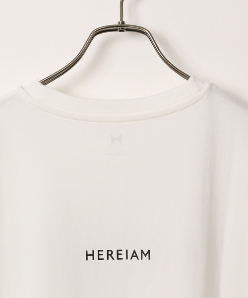 HEREIAM(ヘレイアム)の「【HEREIAM】OVERBOARDロングスリーブT(Tシャツ/カットソー・レディース・ブラック/ホワイト・FREE)」の16枚目の写真