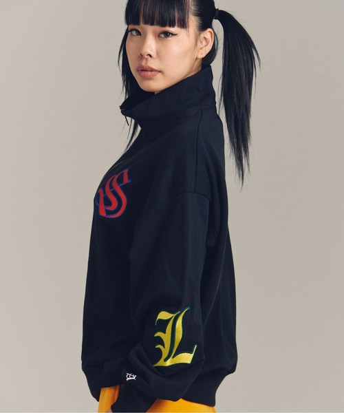 GALLIS ADDICTION（ガリスアディクション）の「GA 裏毛-COLORFULL刺繍HALF-ZIP（パーカー・メンズ・ホワイト/ブラック・M/L）」の21枚目の写真