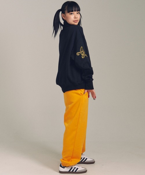 GALLIS ADDICTION（ガリスアディクション）の「GA 裏毛-COLORFULL刺繍HALF-ZIP（パーカー・メンズ・ホワイト/ブラック・M/L）」の3枚目の写真