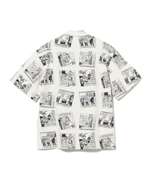こども ビームス（コドモビームス）の「【別注】PAYDAY / コミック柄シャツ 2025SS（100～140cm）（シャツ/ブラウス・キッズ・オフホワイト/ブルー・100/110/120/130/140）」の8枚目の写真