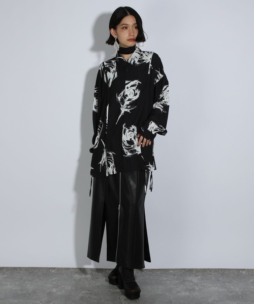 HARE Goshow×HARE パイピングシャツ HARE（ハレ）の「【Goshow×HARE】パイピングシャツ(HARE
