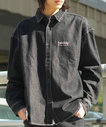 THRASHER(XbV[)10oz DENIM L/S SHIRTS/XbV[fjVc(Vc/uEX)