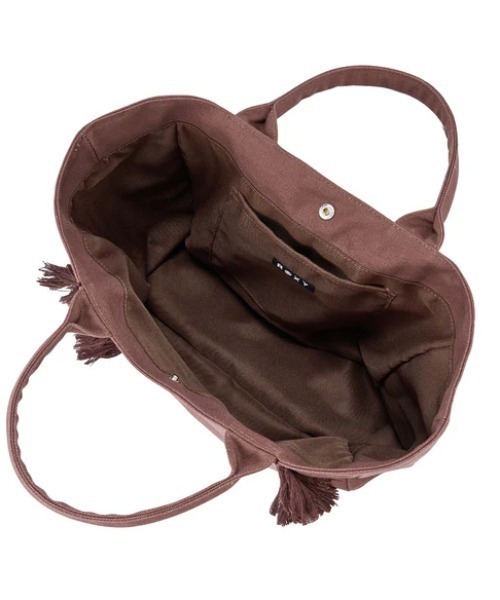 ROXY（ロキシー）の「CHARMING TOTE /ロキシーフリンジトートバック（トートバッグ・レディース・ホワイト/ブラウン・FREE）」の7枚目の写真