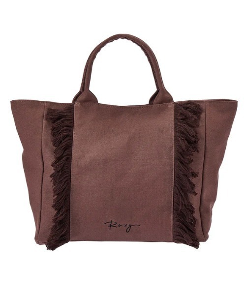ROXY（ロキシー）の「CHARMING TOTE /ロキシーフリンジトートバック（トートバッグ・レディース・ホワイト/ブラウン・FREE）」の6枚目の写真