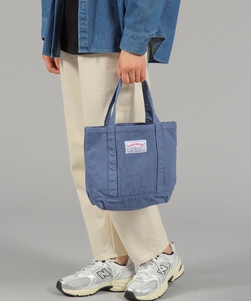 studio CLIP(スタディオクリップ)の「洗いキャンバストートバッグ M(トートバッグ・レディース・ブルー/チャコール/ベージュ/レッド・FREE)」の20枚目の写真