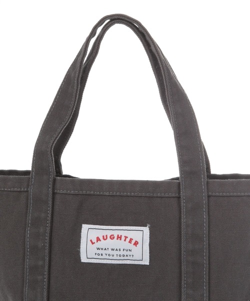 studio CLIP(スタディオクリップ)の「洗いキャンバストートバッグ M(トートバッグ・レディース・ブルー/チャコール/ベージュ/レッド・FREE)」の7枚目の写真