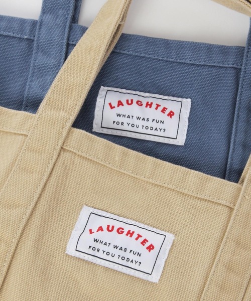 studio CLIP(スタディオクリップ)の「洗いキャンバストートバッグ M(トートバッグ・レディース・ブルー/チャコール/ベージュ/レッド・FREE)」の13枚目の写真