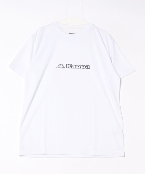 Kappa(カッパ)の「グラフィック半袖Tシャツ(Tシャツ/カットソー・メンズ・ブラック/ホワイト/ネイビー・MEDIUM/LARGE/X-LARGE)」の2枚目の写真