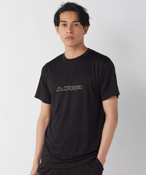 Kappa(カッパ)の「グラフィック半袖Tシャツ(Tシャツ/カットソー・メンズ・ブラック/ホワイト/ネイビー・MEDIUM/LARGE/X-LARGE)」の18枚目の写真