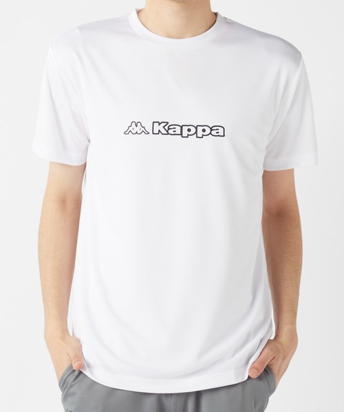 Kappa(カッパ)の「グラフィック半袖Tシャツ(Tシャツ/カットソー・メンズ・ブラック/ホワイト/ネイビー・MEDIUM/LARGE/X-LARGE)」の19枚目の写真