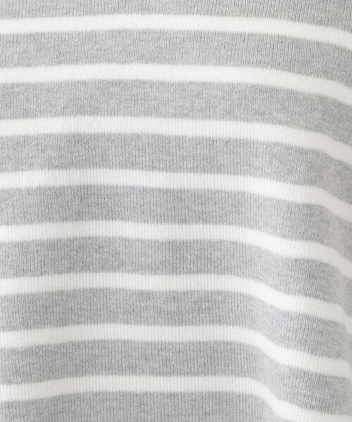 DRESKIP（ドレスキップ）の「【洗える/S-LL】お顔周りすっきり 優しい肌触りのVネックニット（ニット/セーター・レディース・グレー系2/ホワイト系5/ライトパープル/オフホワイト/ライトイエロー系/ベージュ系2・02/01/04/03）」の20枚目の写真