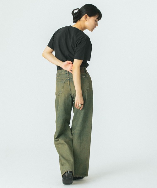 ROSE BUD(ローズバッド)の「(mag.by c)SUN&MOON S/S TEE(Tシャツ/カットソー・レディース・ブラック/ネイビー/レッド・ONE SIZE)」の11枚目の写真