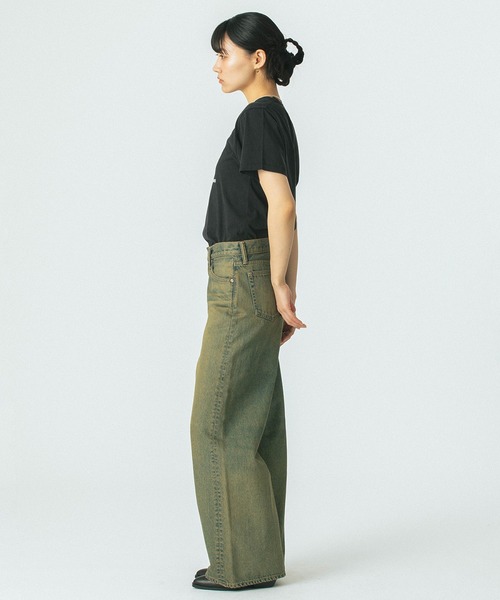 ROSE BUD(ローズバッド)の「(mag.by c)SUN&MOON S/S TEE(Tシャツ/カットソー・レディース・ブラック/ネイビー/レッド・ONE SIZE)」の8枚目の写真
