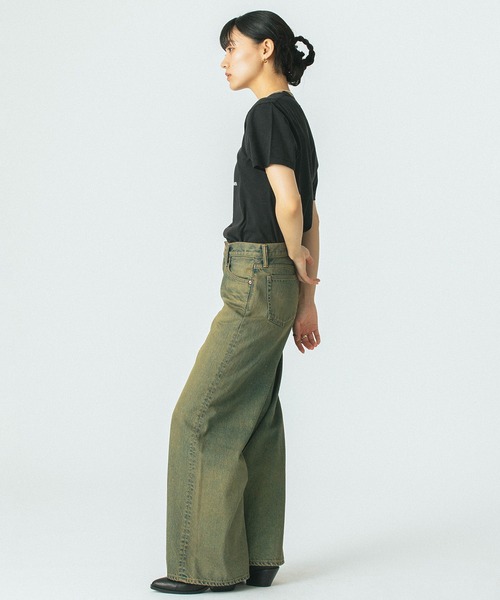 ROSE BUD(ローズバッド)の「(mag.by c)SUN&MOON S/S TEE(Tシャツ/カットソー・レディース・ブラック/ネイビー/レッド・ONE SIZE)」の9枚目の写真