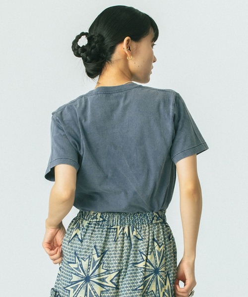 ROSE BUD(ローズバッド)の「(mag.by c)SUN&MOON S/S TEE(Tシャツ/カットソー・レディース・ブラック/ネイビー/レッド・ONE SIZE)」の12枚目の写真