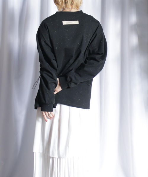 tシャツ 袖ドロストネップシャーリングT レディース tシャツ 袖ドロストネップシャーリングT レディース : ZOZOTOWN
