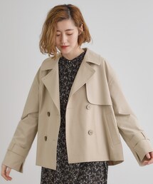 grove | スプリットラグランショートトレンチ(トレンチコート)