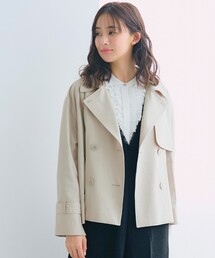 grove | スプリットラグランショートトレンチ(トレンチコート)