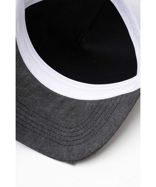 メッシュキャップ｜Vintage Wash Denim College Logo Mesh Cap
