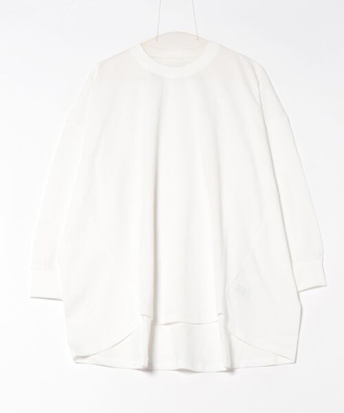 and it_(アンドイット)の「コクーンプルオーバー(Tシャツ/カットソー・レディース・イエロー/ブラック/その他/オフホワイト・M)」の2枚目の写真