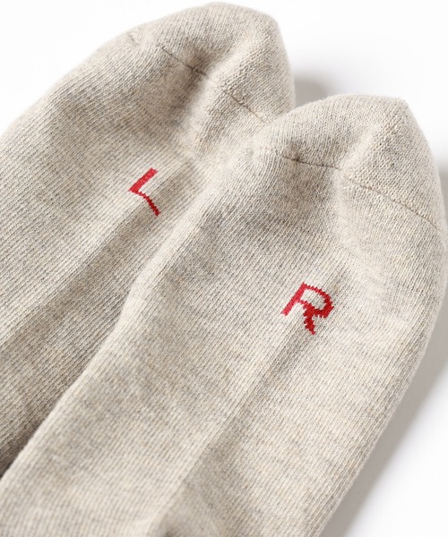 Jieda（ジエダ）の「ORGANIC COTTON RIB SOCKS（ソックス/靴下・メンズ・オフホワイト/ブラック/グレー・ONESIZE）」の9枚目の写真