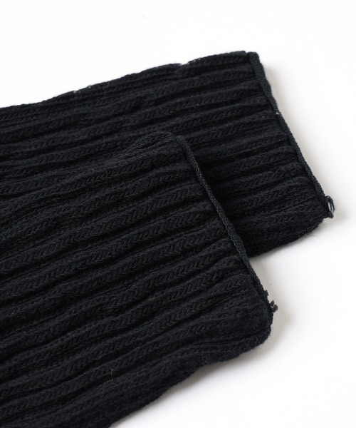 Jieda（ジエダ）の「ORGANIC COTTON RIB SOCKS（ソックス/靴下・メンズ・オフホワイト/ブラック/グレー・ONESIZE）」の11枚目の写真