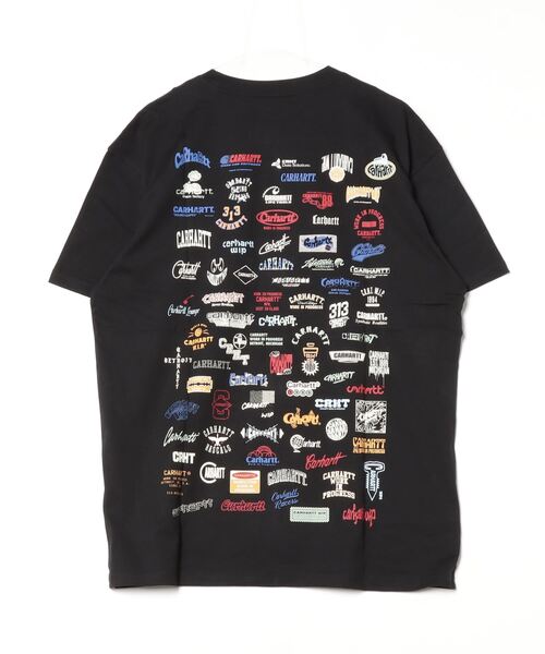 Carhartt WIP（カーハートダブリューアイピー）の「【Carhartt WIP】S/S LOGO T-SHIRT ロゴティーシャツ（Tシャツ/カットソー・メンズ・ホワイト/ブラック・MEDIUM/LARGE/X-LARGE）」の11枚目の写真