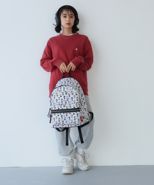 PEANUTS（ピーナッツ）の「PEANUTS リュック（バックパック/リュック・レディース・ホワイト・FREE）」の8枚目の写真