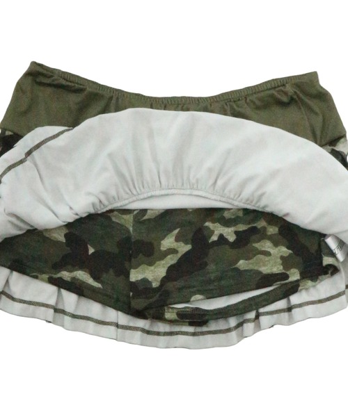 PICTURES ピクチャーズ　バルーンスカート　迷彩柄　カモフラ柄　美品 Camouflage Balloon Mini Skirt / 迷彩柄バルーンスカート