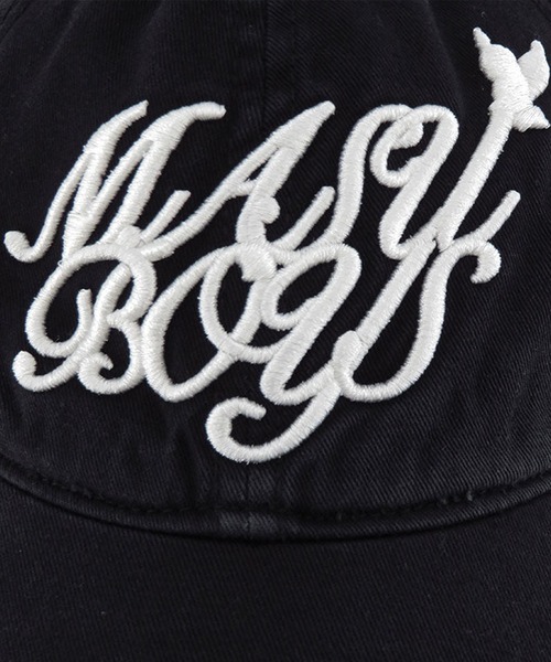 MASU(エムエーエスユー)の「【MASU/エムエーエスユー】MASU BOYS CAP(キャップ・メンズ・サックスブルー/レッド/ブラック・FREE)」の8枚目の写真