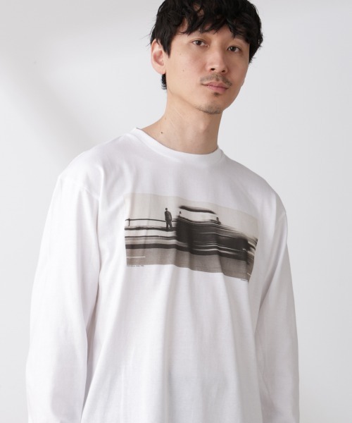 NANO universe(ナノユニバース)の「「着るアート」Herbert List/Magnum Photos Tシャツ長袖 ITALY(Tシャツ/カットソー・メンズ・オフホワイト・M/L)」の2枚目の写真