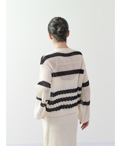 【美品】手編みワンピース　ボーダー　ボックスシルエット 楽天市場】【マラソン期間中 5%OFFクーポン】LADY LIKE マルチ