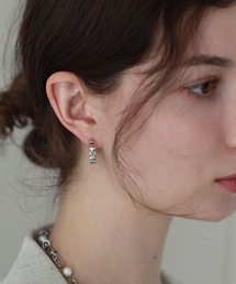 J by blue（ジェイバイブルー）の「ハートフープピアス / silver925（ピアス（両耳用））」