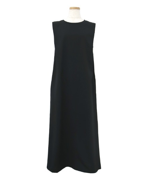select MOCA(セレクトモカ)の「タックノースリーブワンピース(ワンピース・レディース・ブラック/チャコールグレー・MEDIUM/LARGE)」の7枚目の写真