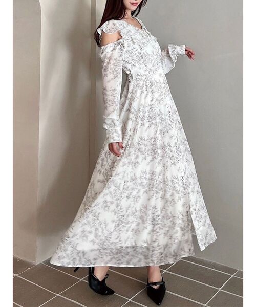 RESEXXY(リゼクシー)の「コルセットシャツフレアワンピース(シャツワンピース・レディース・ホワイト/ピンク/ブラック・FREE)」の2枚目の写真