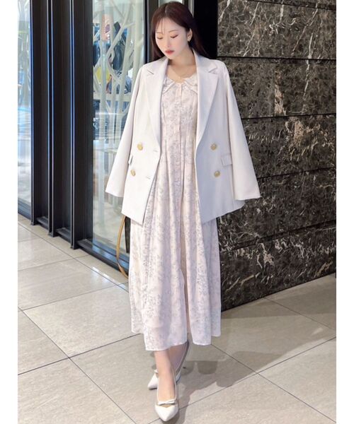 RESEXXY(リゼクシー)の「コルセットシャツフレアワンピース(シャツワンピース・レディース・ホワイト/ピンク/ブラック・FREE)」の8枚目の写真