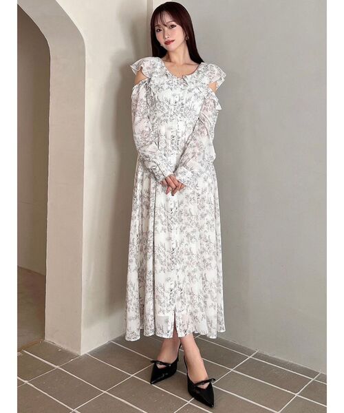 RESEXXY(リゼクシー)の「コルセットシャツフレアワンピース(シャツワンピース・レディース・ホワイト/ピンク/ブラック・FREE)」の11枚目の写真