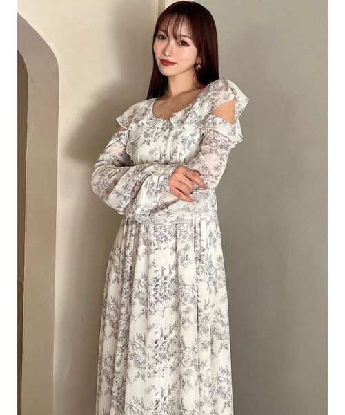 RESEXXY(リゼクシー)の「コルセットシャツフレアワンピース(シャツワンピース・レディース・ホワイト/ピンク/ブラック・FREE)」の14枚目の写真