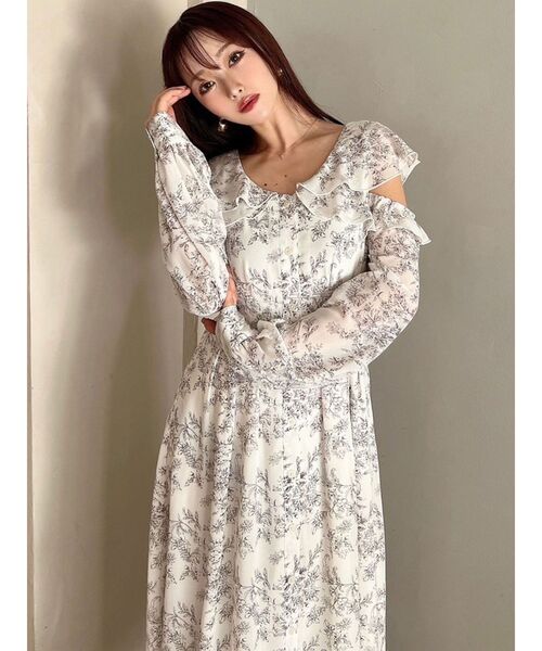 RESEXXY(リゼクシー)の「コルセットシャツフレアワンピース(シャツワンピース・レディース・ホワイト/ピンク/ブラック・FREE)」の15枚目の写真