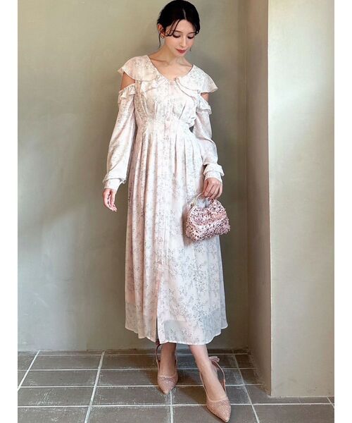 RESEXXY(リゼクシー)の「コルセットシャツフレアワンピース(シャツワンピース・レディース・ホワイト/ピンク/ブラック・FREE)」の20枚目の写真