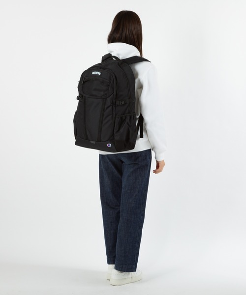 Champion（チャンピオン）の「リュックサック　B4サイズ収納 15.6inch収納 30L 68582（バックパック/リュック・メンズ・ブルー/ベージュ/ホワイト/トリコロール・FREE）」の11枚目の写真